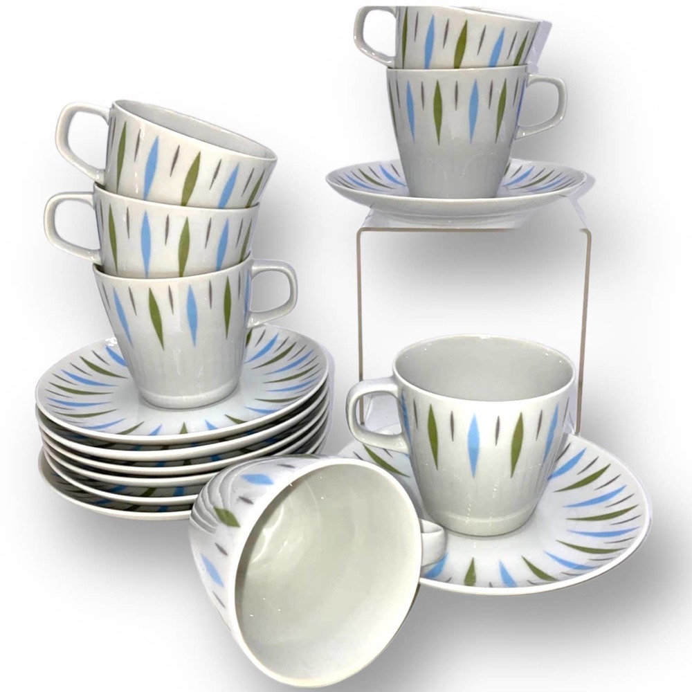 Custom for @cokergate Mid Century Modern Pattern Carousel by Mikasa